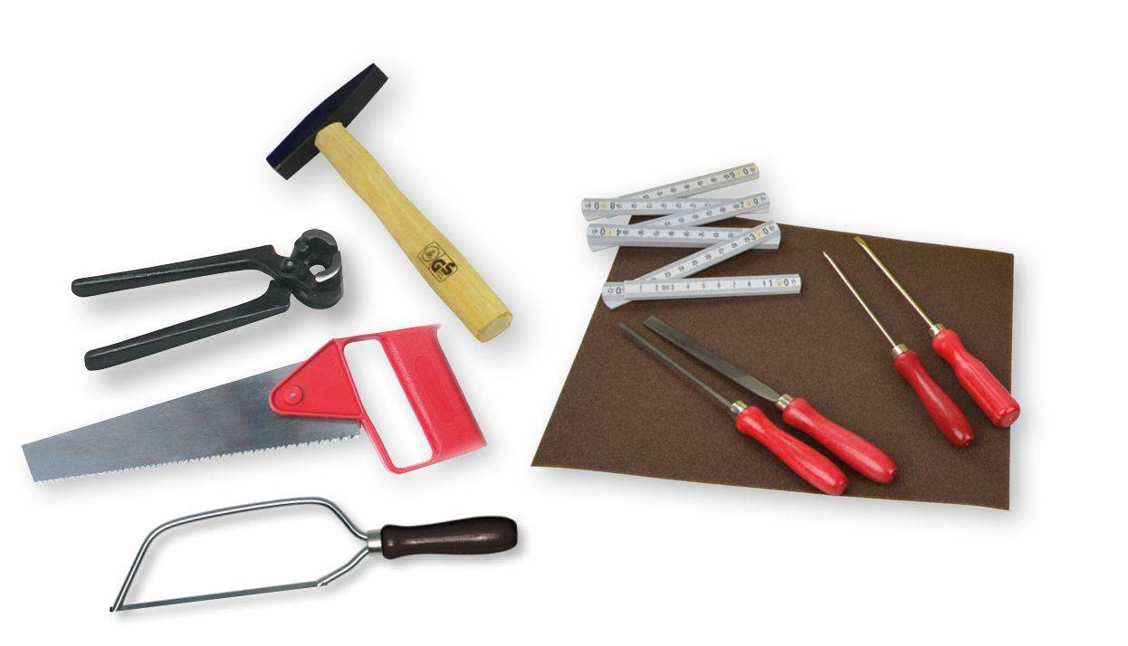 SELVA Qualitäts-Werkzeug-Set, 11 Teile