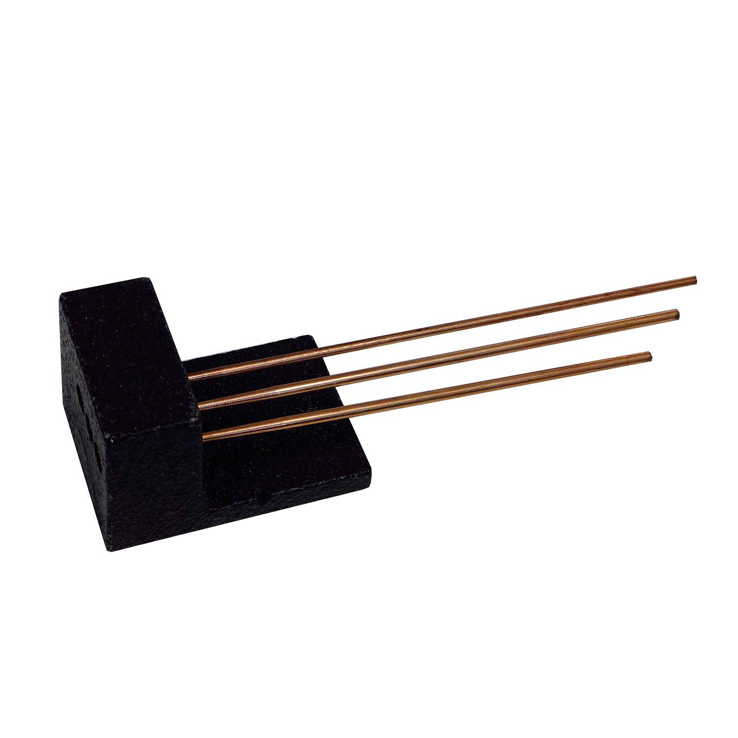 Gong, Bim-Bam, für Tischuhr, 3 Stäbe, verschraubt, 13,50 cm