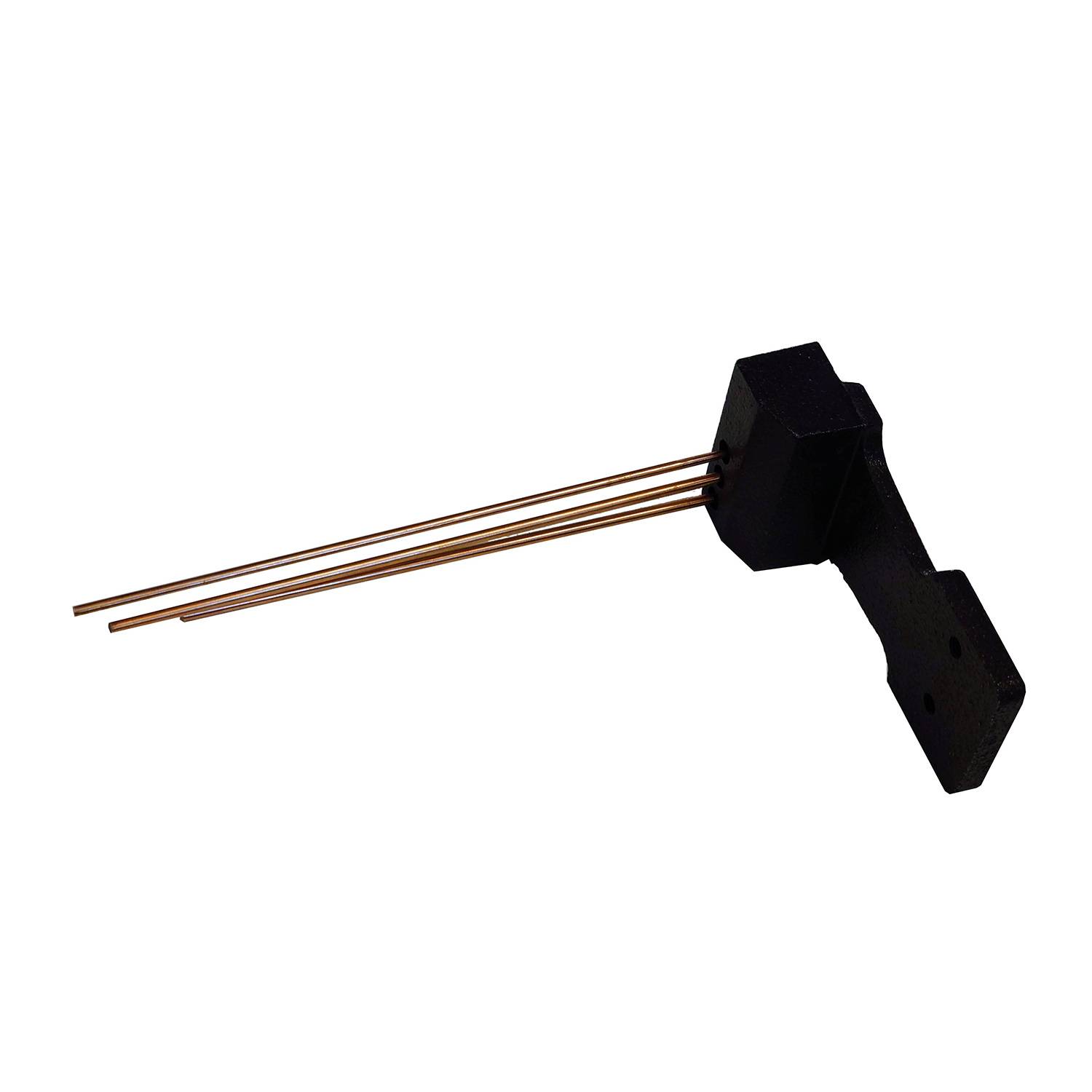 Gong, Bim-Bam, für Tischuhr, 3 Stäbe, verschraubt, 14,50 cm