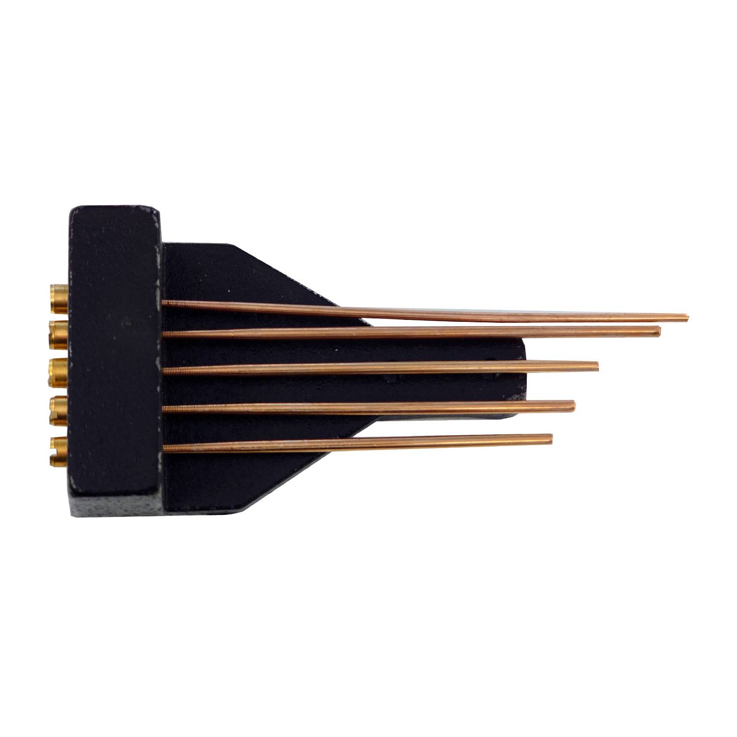 Gong, Westminster, für Tischuhr, 5 Stäbe, verschraubt, 11,50 cm