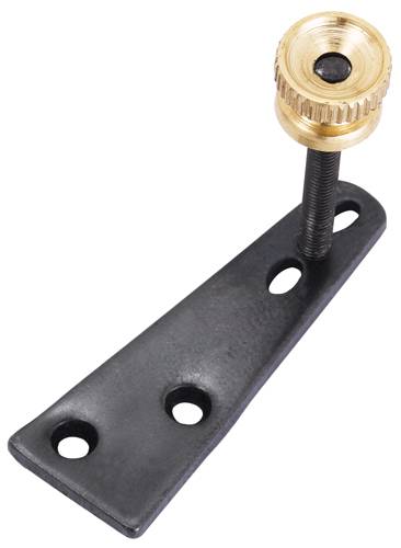 SELVA Kastenhalter, 2 St., für Regulatoren, brünierter Stahlbeschlag, 40 x 10 mm