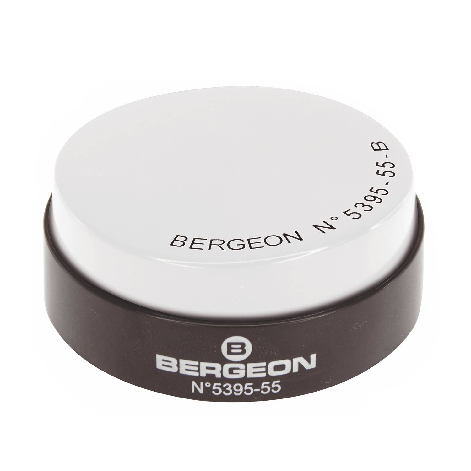 Bergeon Montagekissen 5395-55-B, Gel, 55 mm, weiß, für Uhrmacher