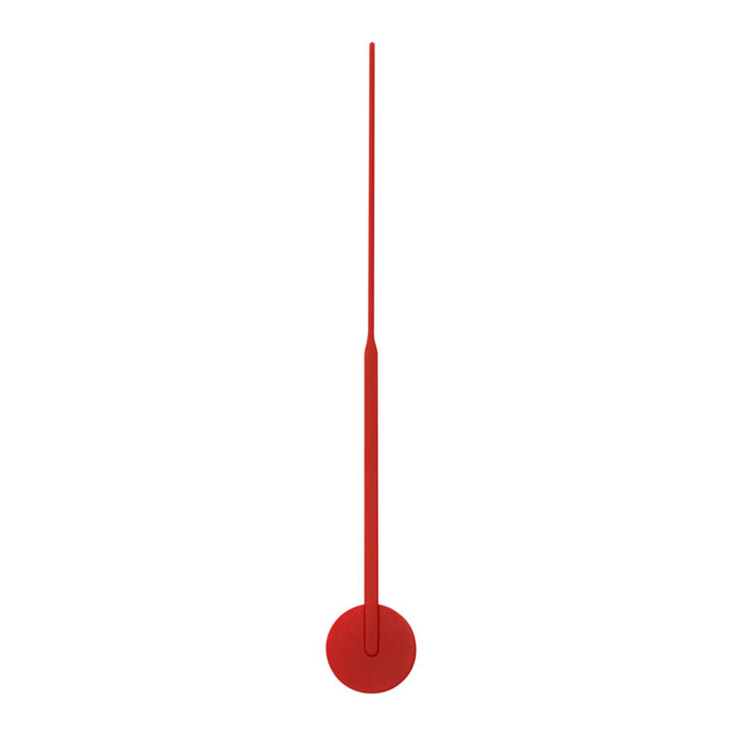 SELVA Sekundenzeiger Euronorm, Faden, Rot, aus Kunststoff, 60 mm
