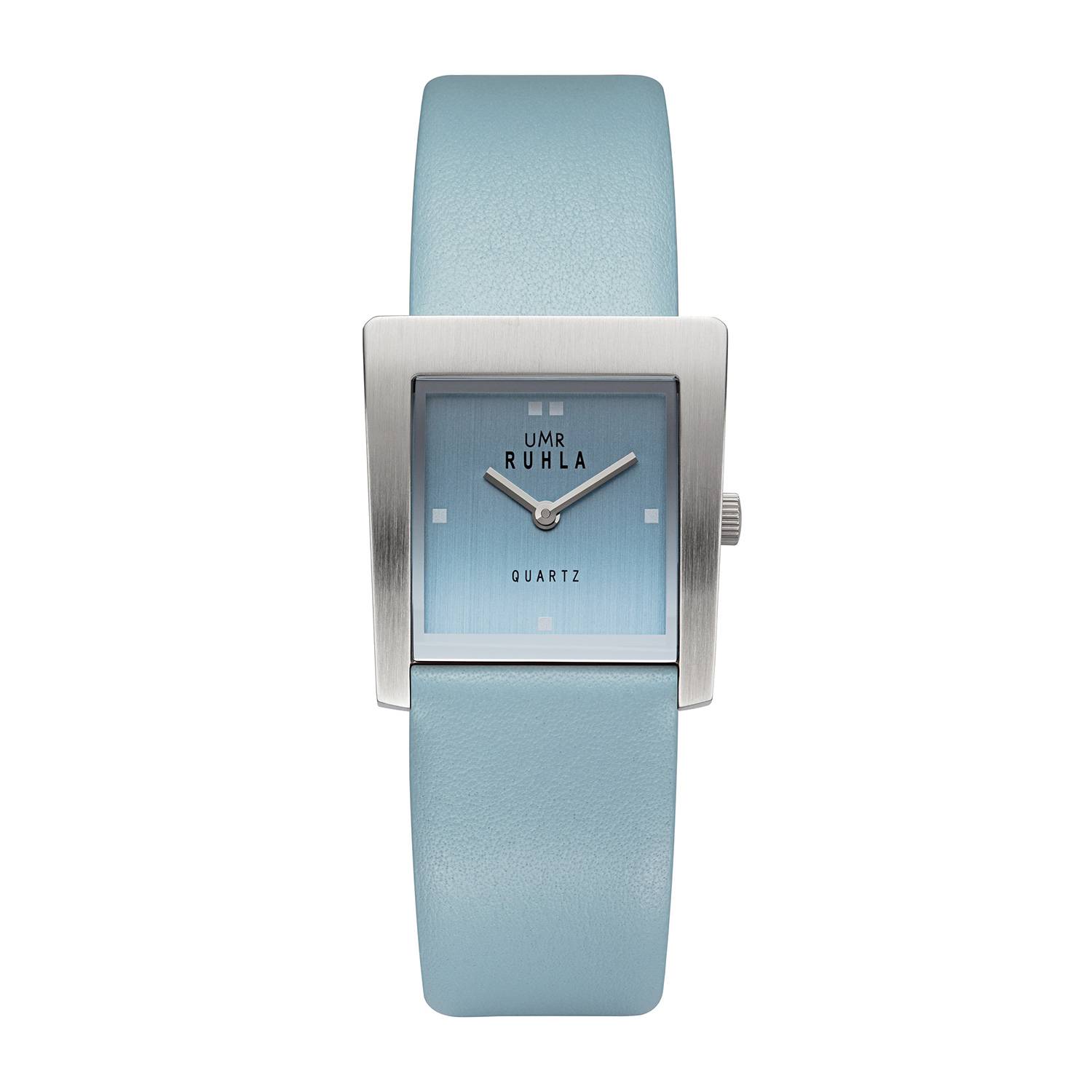 UMR RUHLA-Style 20465-9, Armbanduhr, Damen, Quarz, Edelstahl, Lederband 3 bar