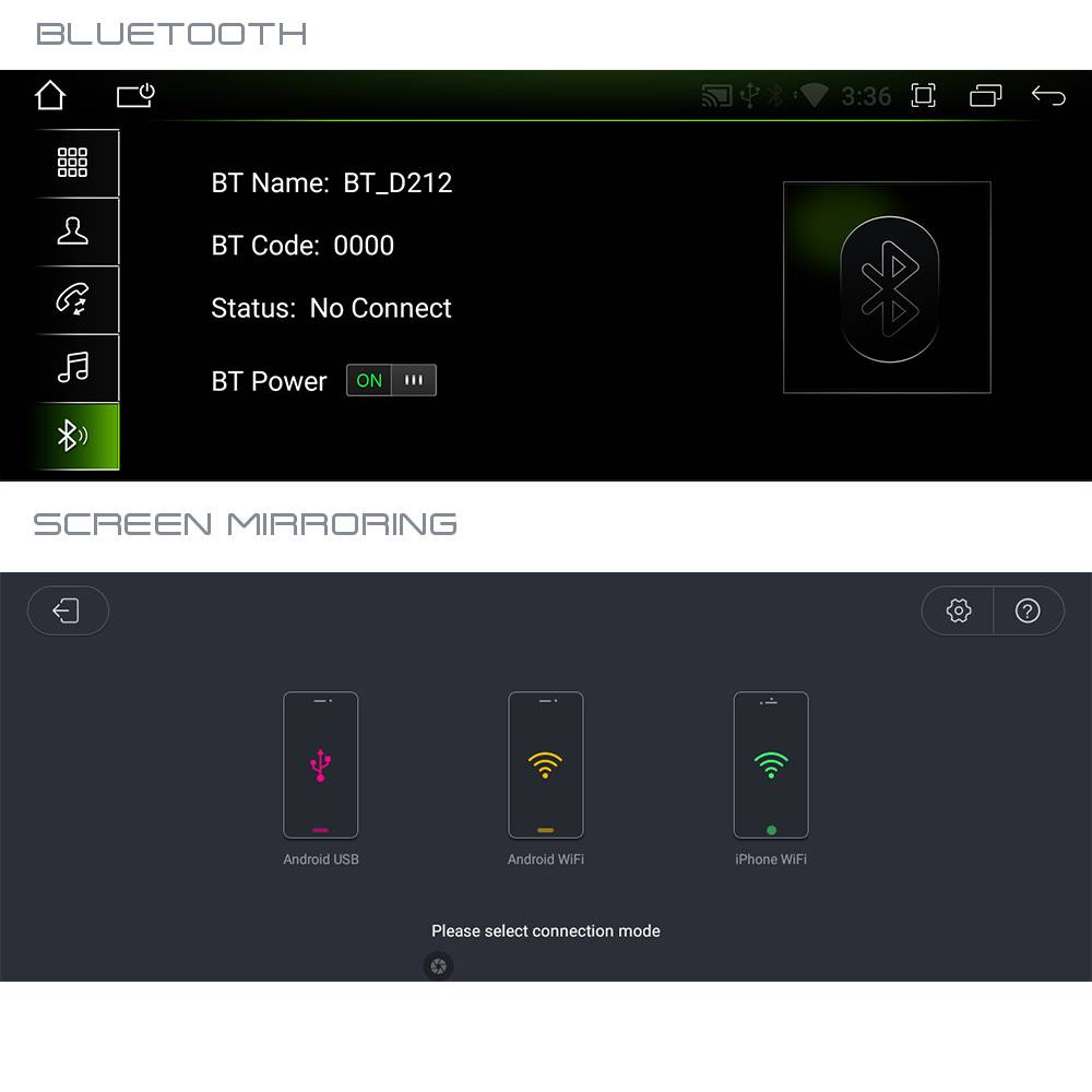 Für Audi Q7 MMI 3G 10.25" Touchscreen Android GPS Navi USB CarPlay Bluetooth