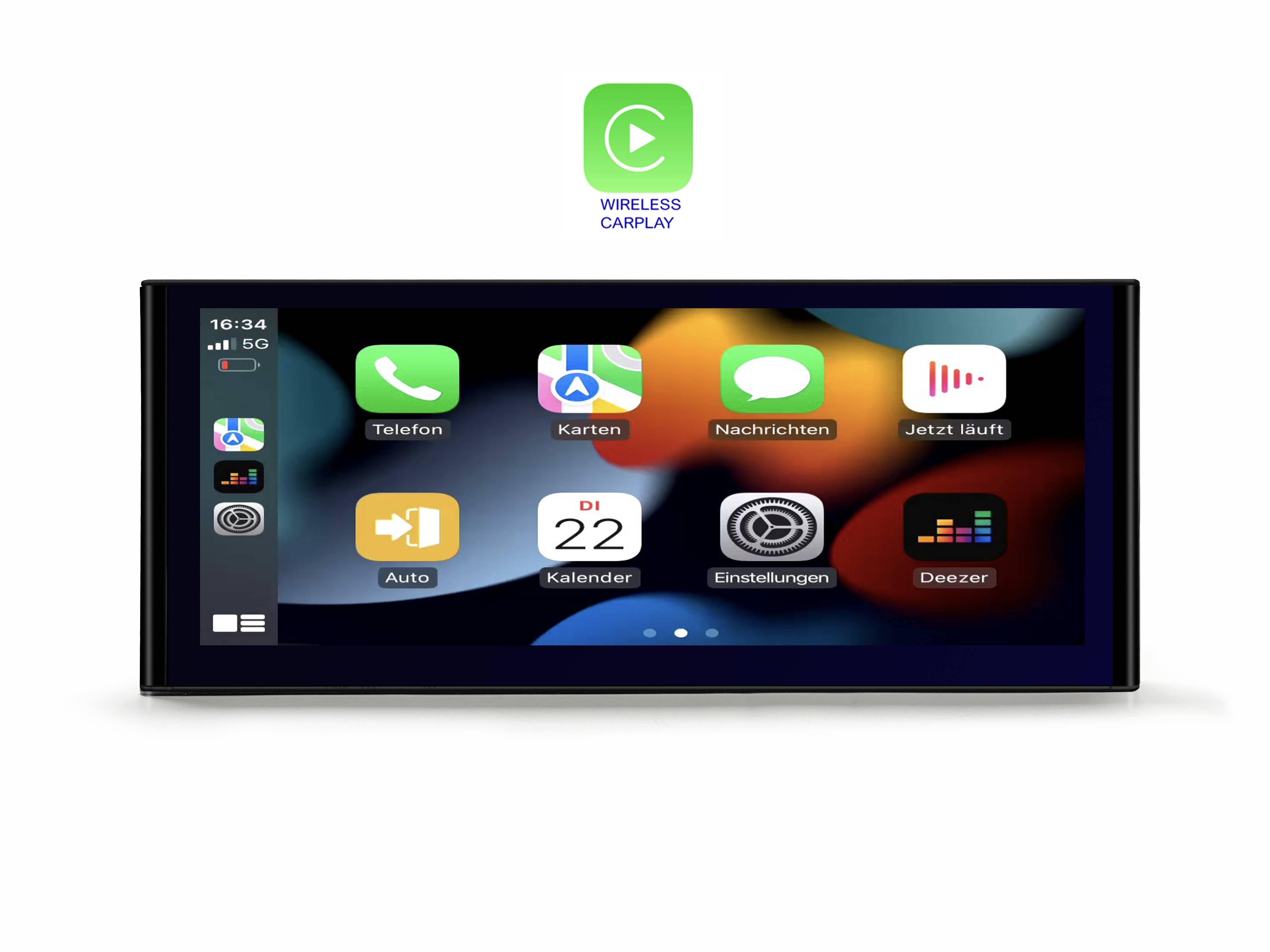 Für Audi A8 D4 4H 12,3" Touchscreen Android GPS Navigation CarPlay AndroidAuto