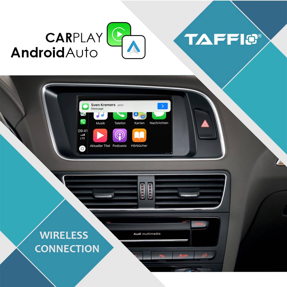 Für Audi A4 A5 Q5 S5 MMI 3G+ HIGH Wireless Carplay AndroidAuto USB Media Box