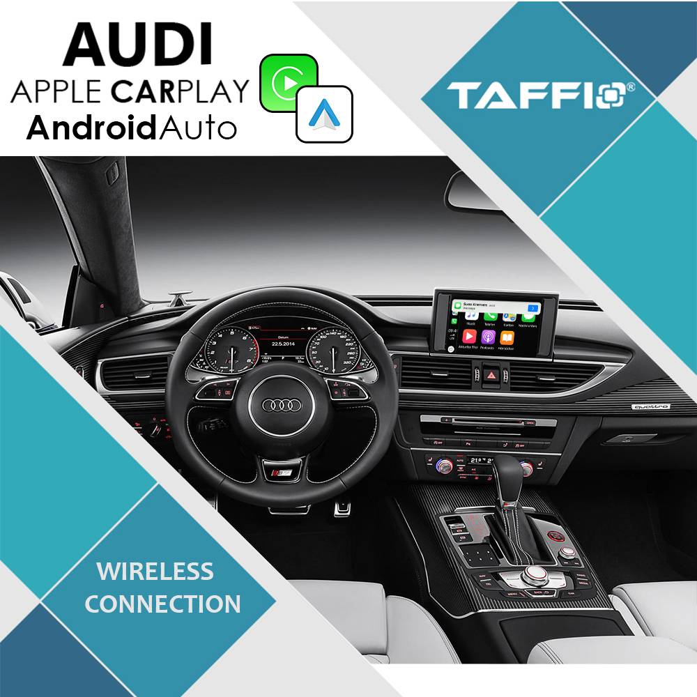 Für Audi A6 S6 A7 S7 C7 MMi 3G Wireless Carplay AndroidAuto USB Media Interface