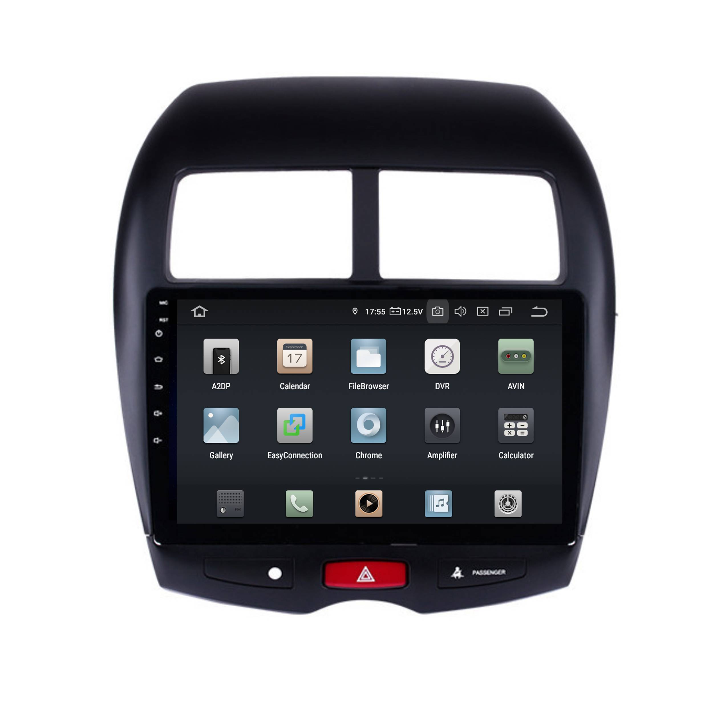 Für Mitsubishi ASX Peugeot 4008 10" Touch Android Autoradio GPS Navi CarPlay