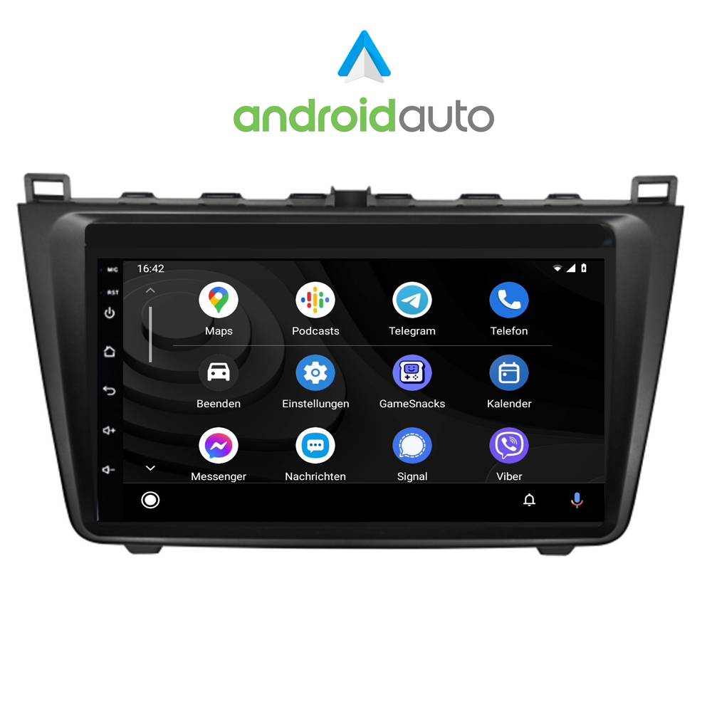 Für Mazda 6 9" Touchscreen Android Autoradio GPS Navigation Carplay AndroidAuto
