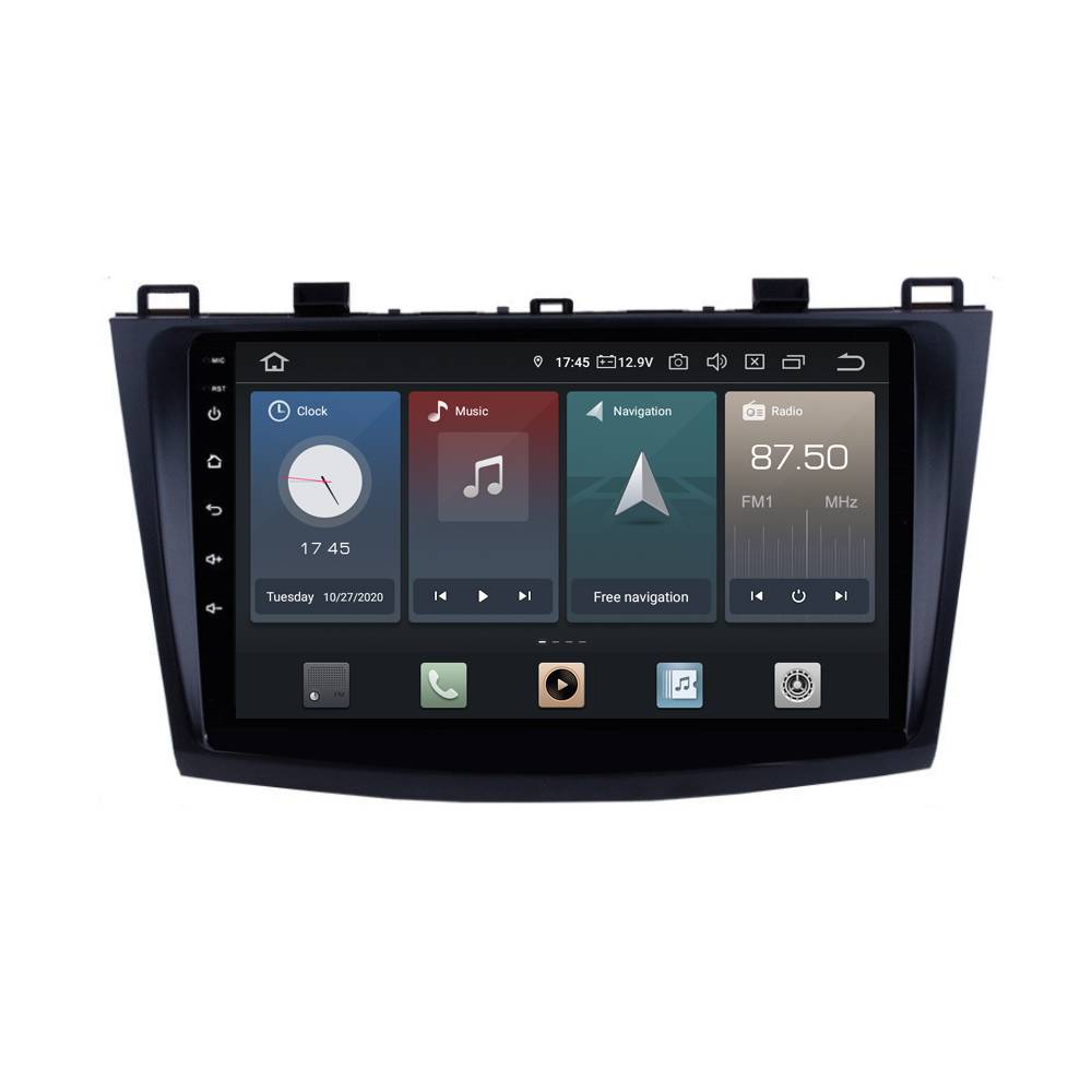 Für Mazda 3 9" Touchscreen Android Autoradio GPS Navigation CarPlay AndroidAuto