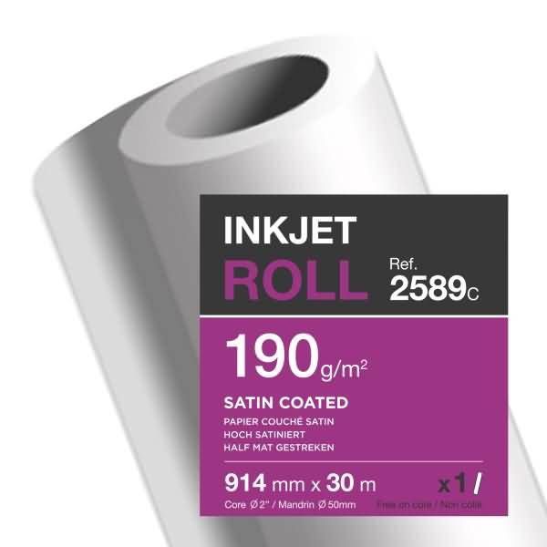 Plotterrolle 2589C 190g 914mmx30m