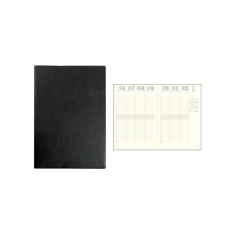 EXACOMPTA Buchkalender Eurotime 24, 2027, Barbara, schwarz