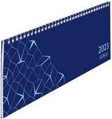 herlitz Tischkalender Compact 2023, blau