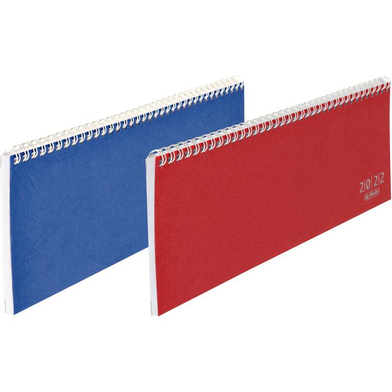 herlitz Tischkalender Colour 2025, farbig sortiert