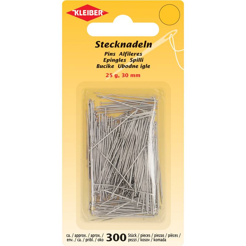 KLEIBER Stahlkopf-Stecknadeln