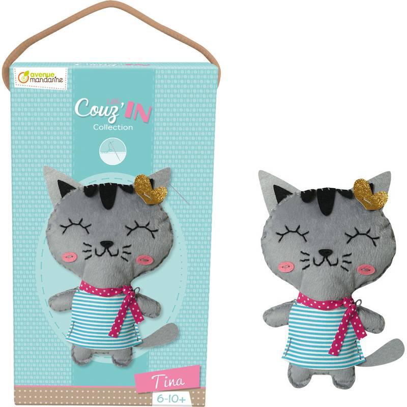avenue mandarine Nähset "Little Couz'In", Katze Tina