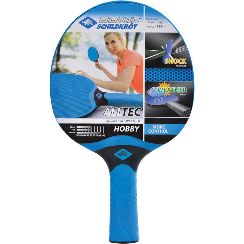 DONIC SCHILDKRÖT Tischtennisschläger "Alltec Hobby", blau
