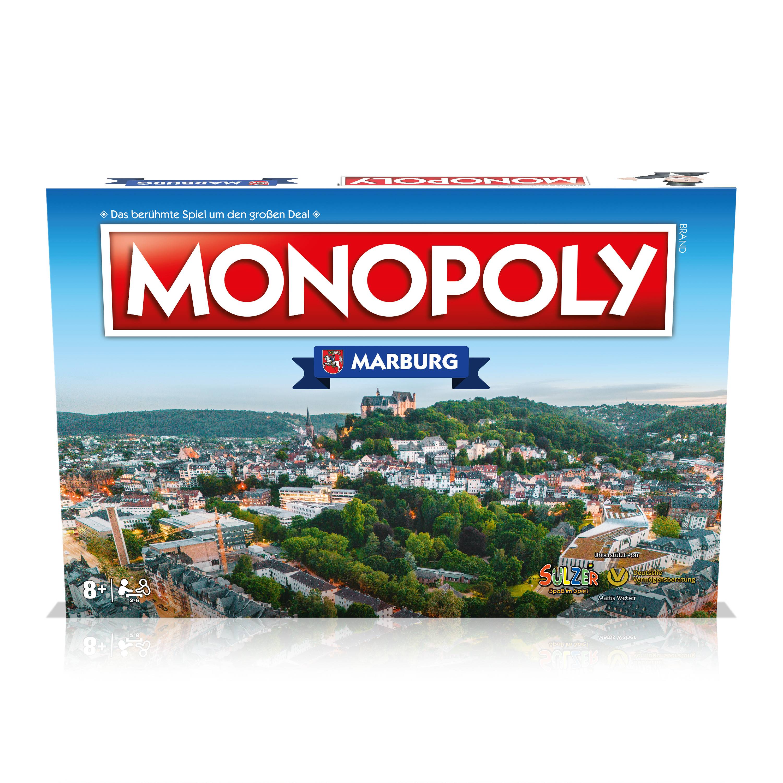 Monopoly - Marburg Brettspiel Gesellschaftsspiel Cityedition