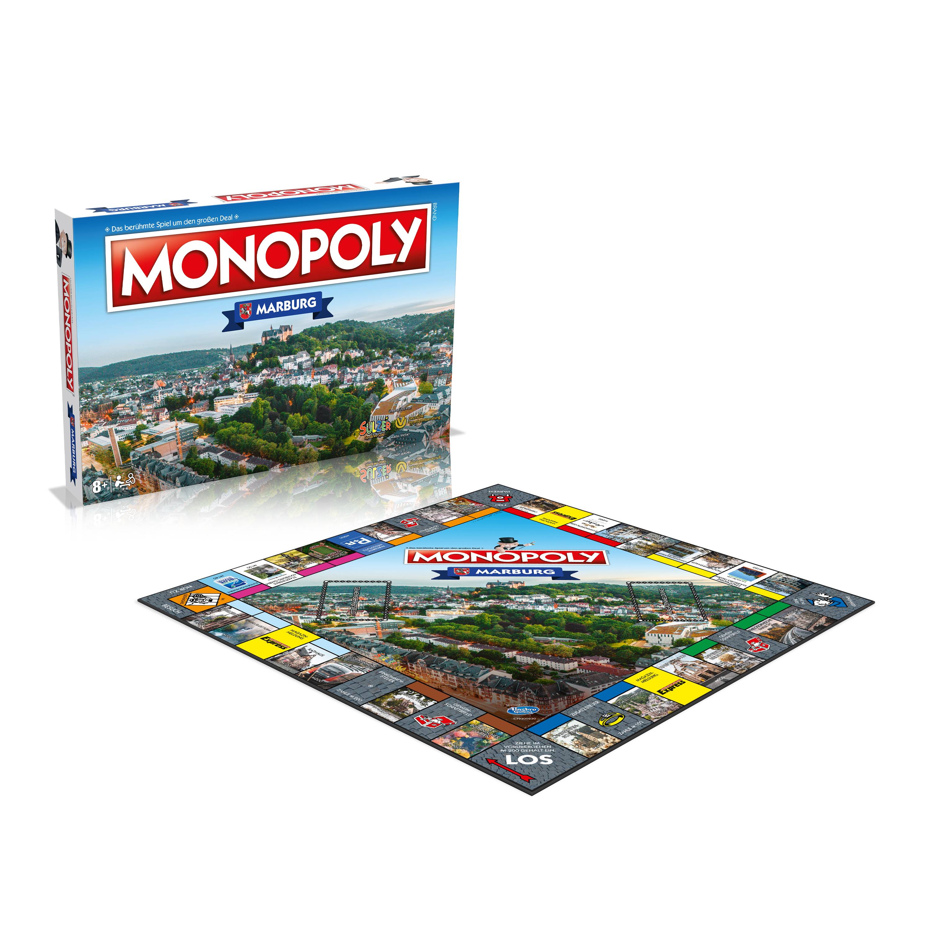 Monopoly - Marburg Brettspiel Gesellschaftsspiel Cityedition