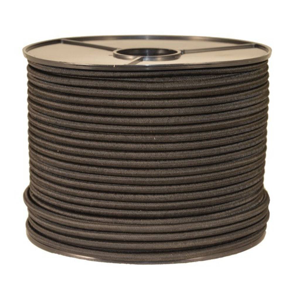 Dreamprint Expanderseil 5 m Schwarz 8 mm Gummiseil Gummischnur Spannseil Planenseil Spanngummi Gummileine Seil Schnur Band elastisch für Anhängerpla