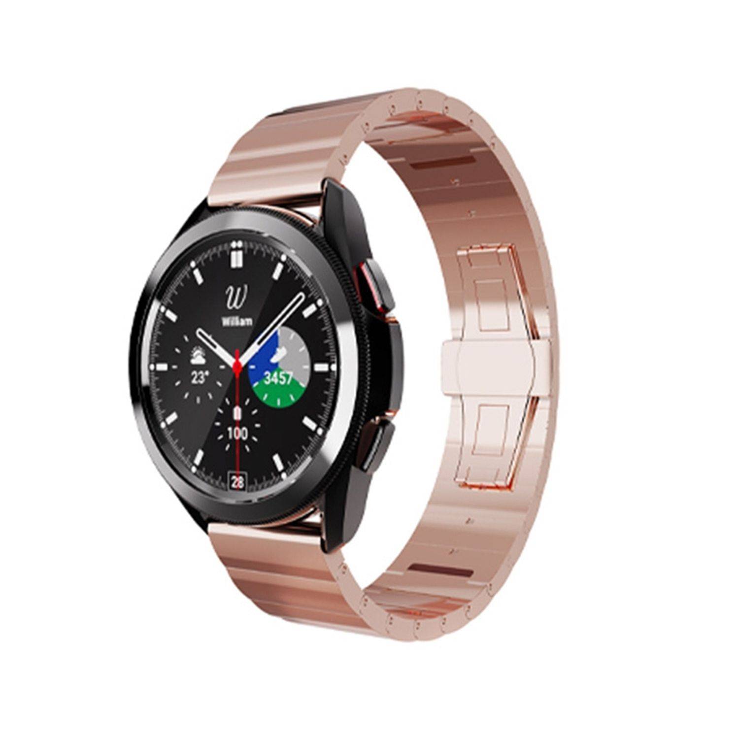 Für Samsung Galaxy Watch FE 6 5 4 Normal Pro Classic Metall Armband