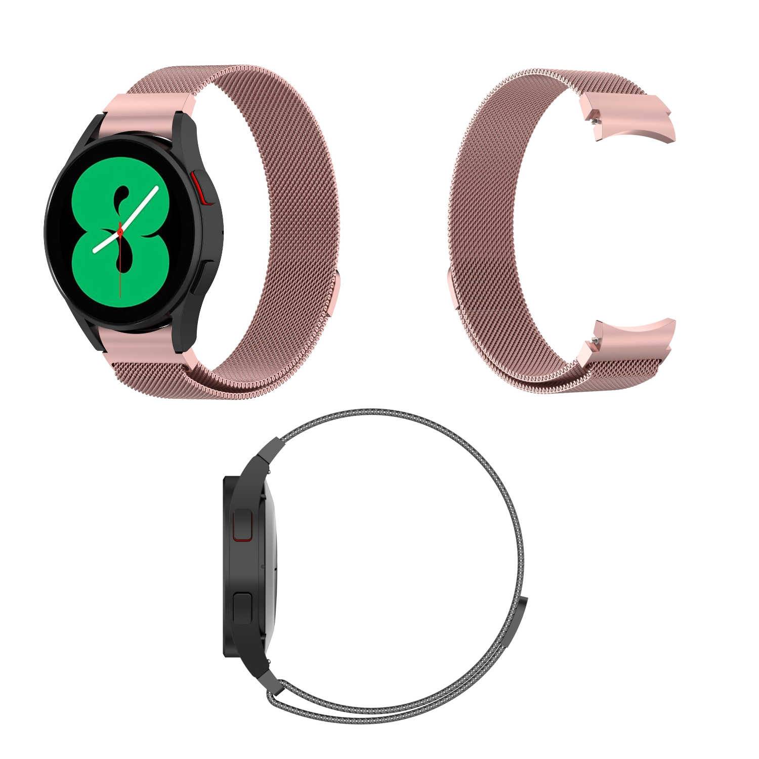 Für Samsung Galaxy Watch FE 6 5 4 Normal Pro Classic Milanese Armband