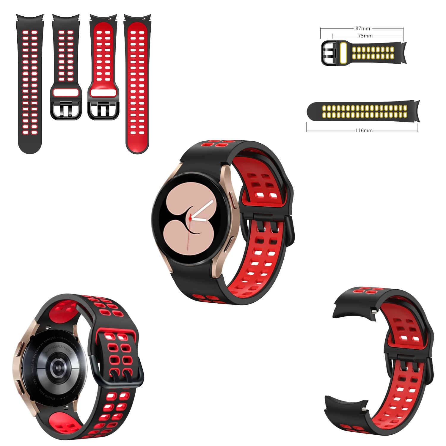 Für Samsung Galaxy Watch FE 6 5 4 Normal Pro Classic Silikon Armband