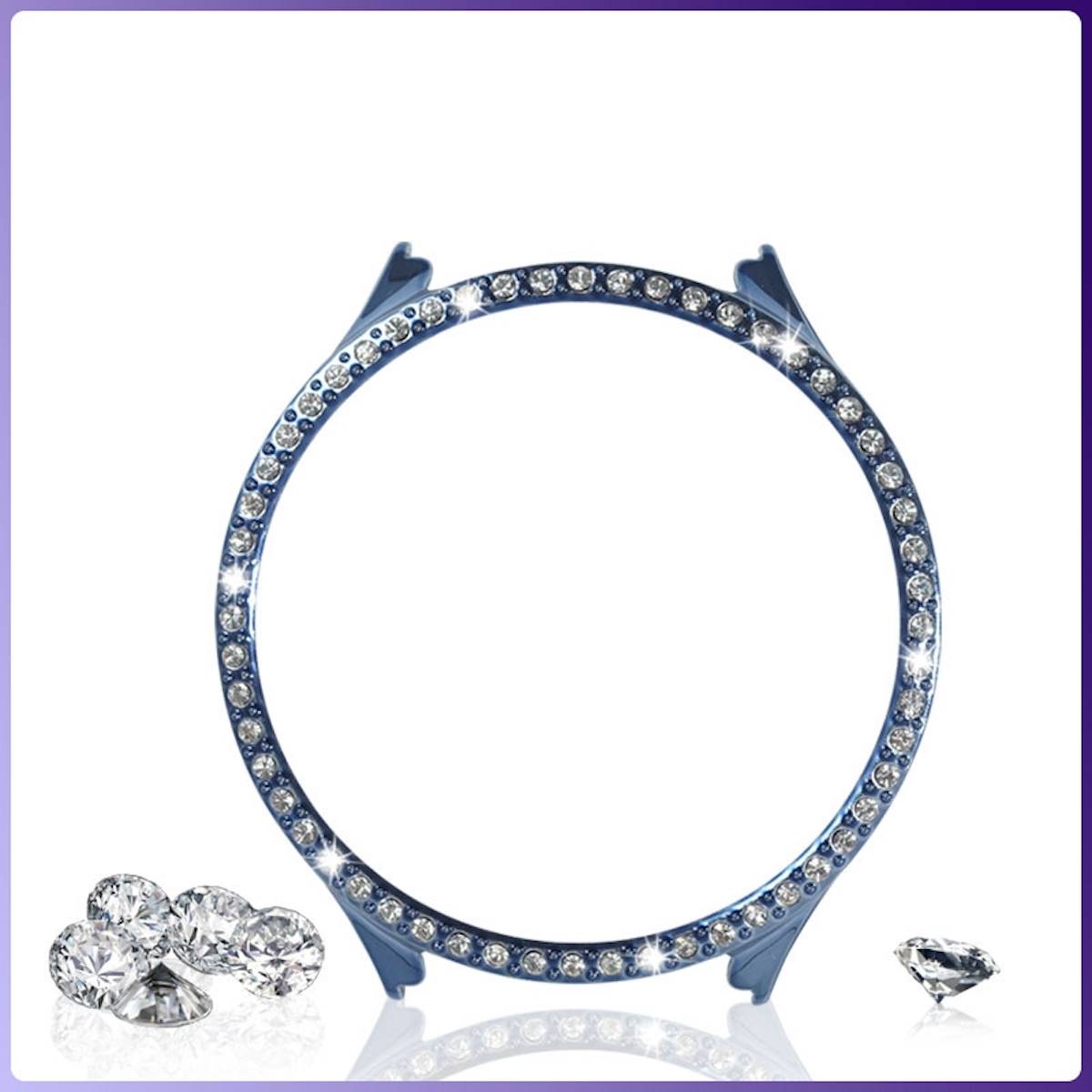 Für Samsung Galaxy Watch 5 40 mm Shockproof Diamant Design Uhr Gehäuse Schutz Case Hülle Grün