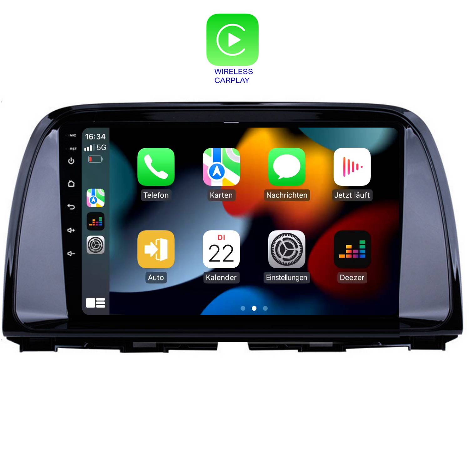 Für Mazda CX-5 11-17 9" Touchscreen Android Autoradio GPS Navigation CarPlay