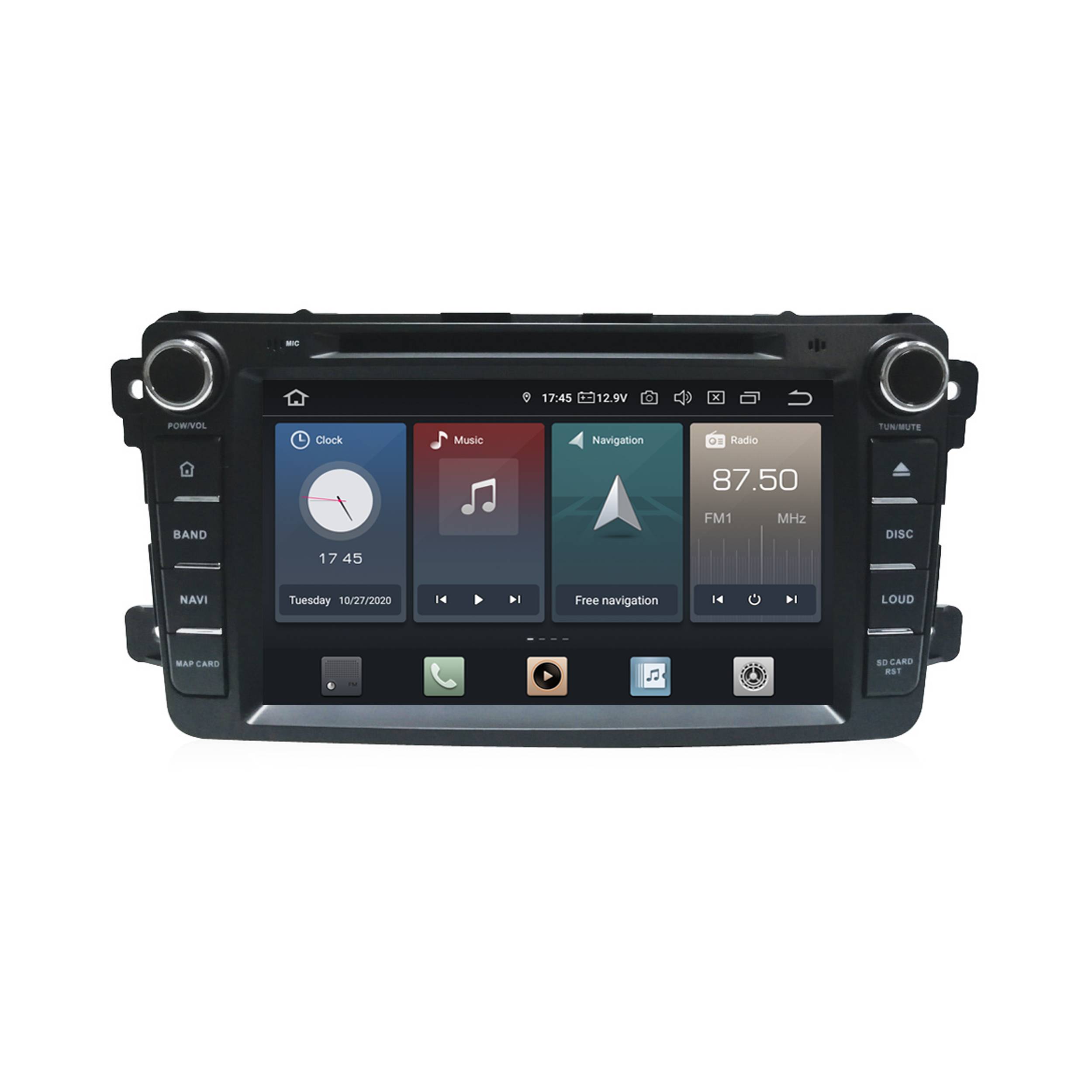 Für Mazda CX-9 8" Touchscreen Android Autoradio Navigation DVD CarPlay