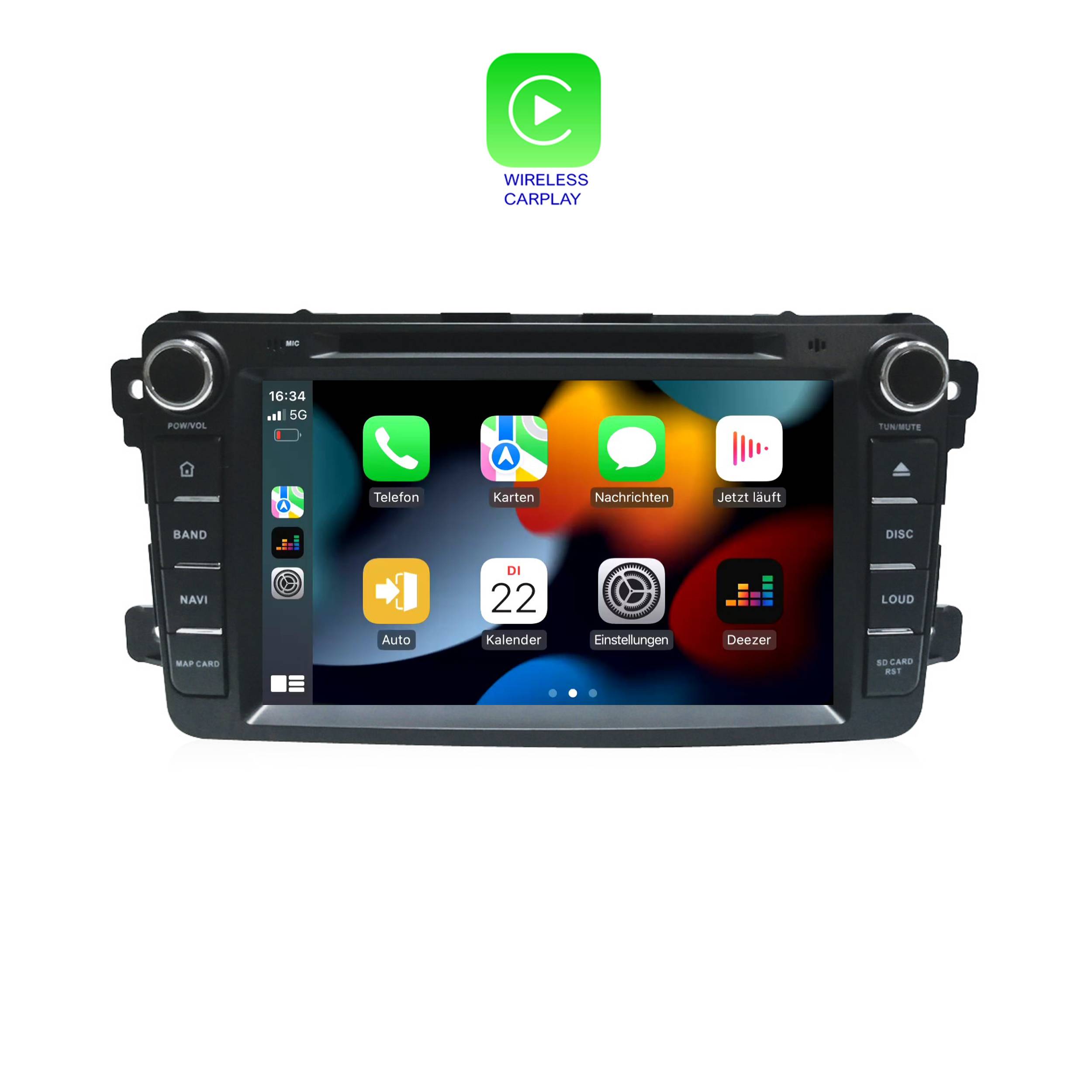 Für Mazda CX-9 8" Touchscreen Android Autoradio Navigation DVD CarPlay