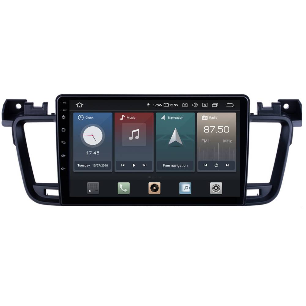 Für Peugeot 508 9" Touchscreen Android Autoradio GPS Navigation CarPlay