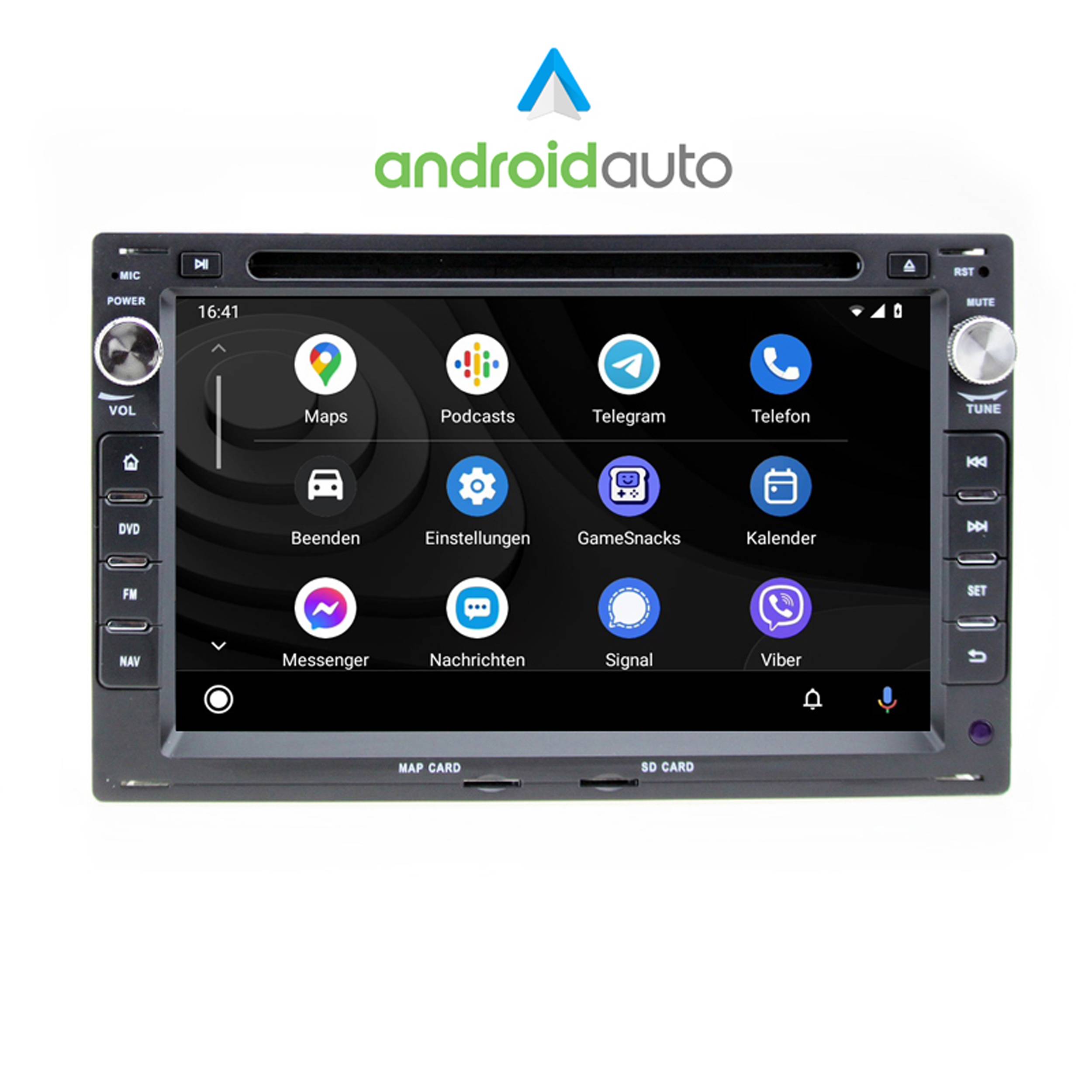 Für Peugeot 207 307 7" Touchscreen Android Autoradio DVD GPS Navigation Carplay