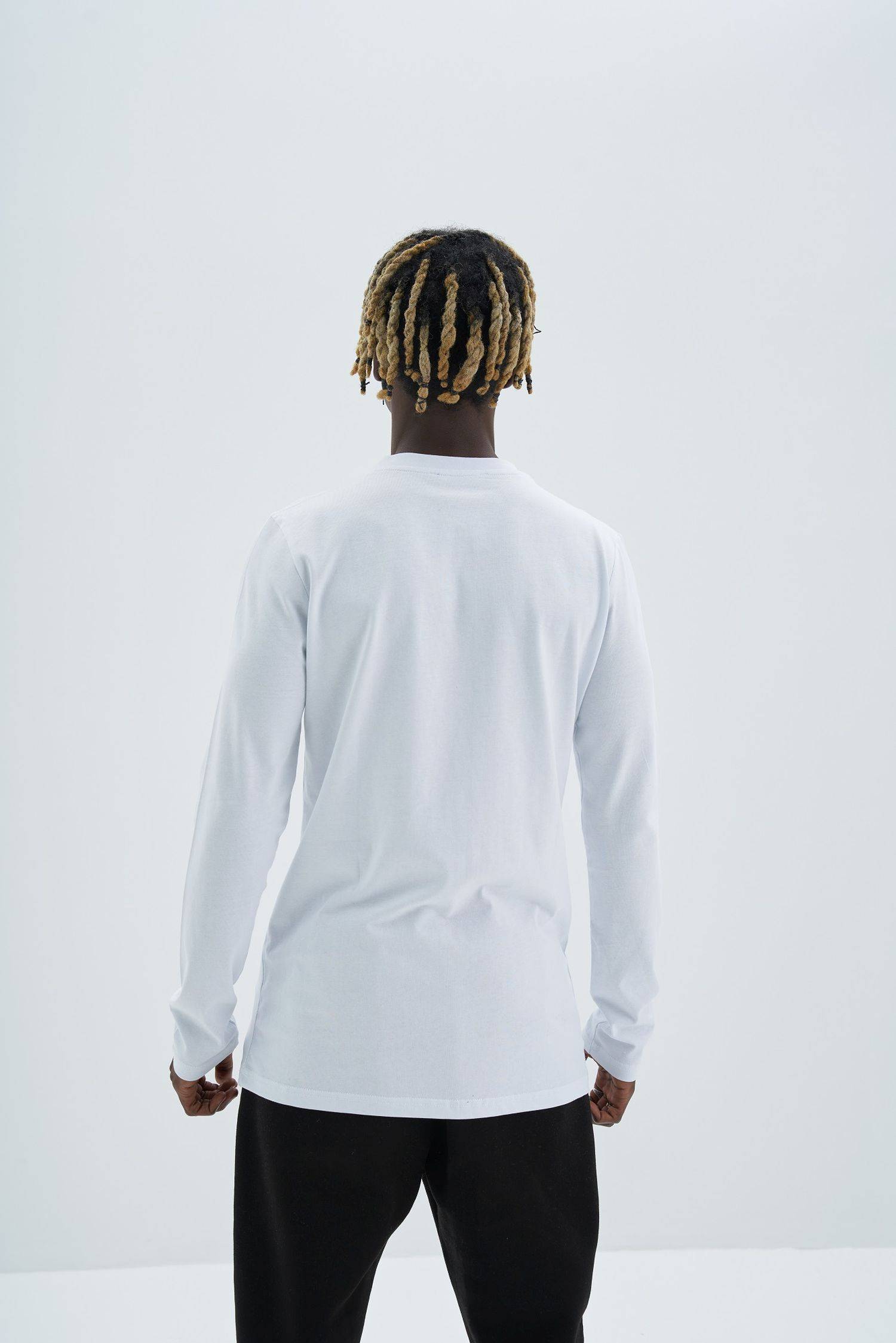 Ossy Homer 100% Cotton Baumwolle Oversize Sweatshirt Sweater Shirt Unisex weiß L Motiv-2