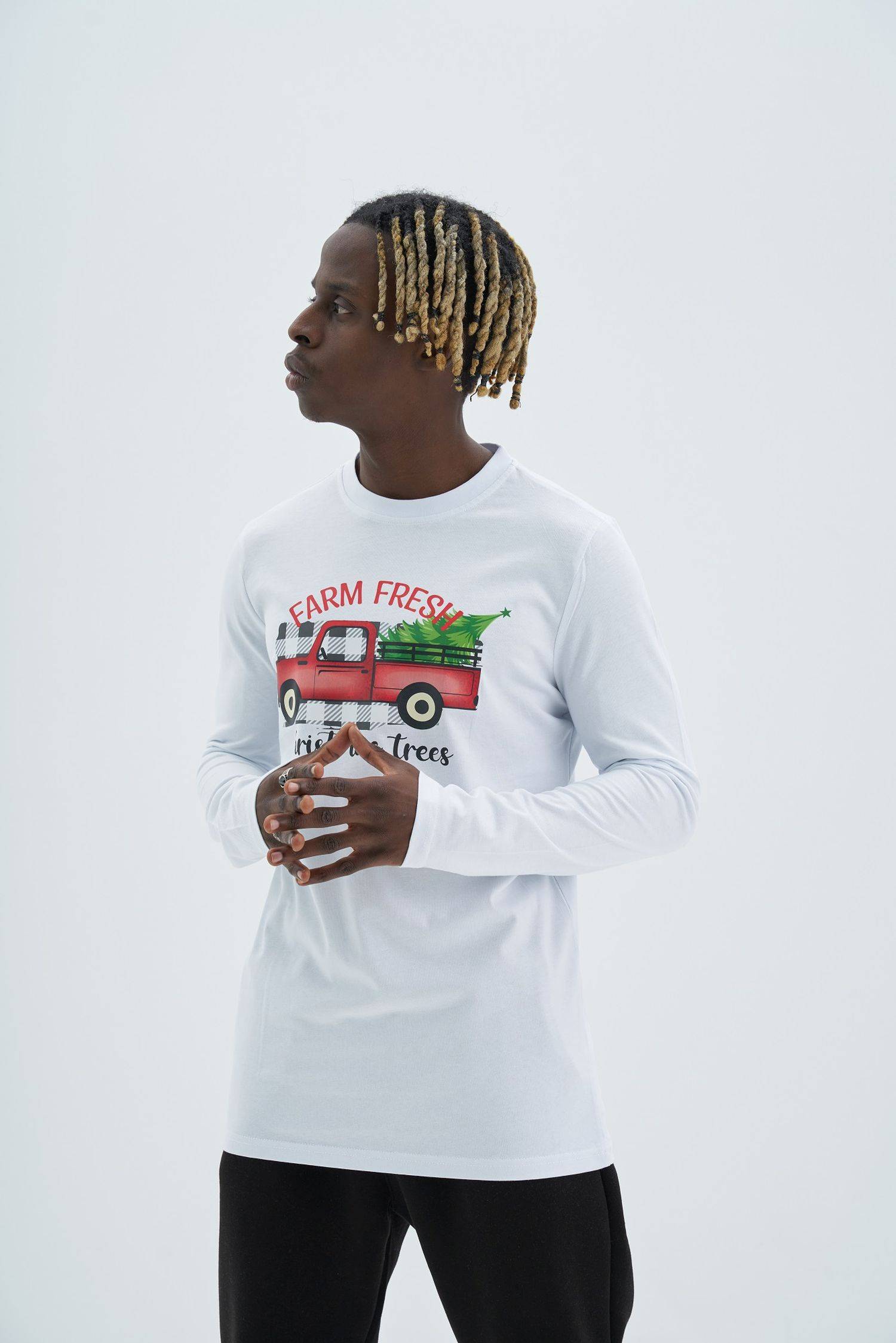 Ossy Homer 100% Cotton Baumwolle Oversize Sweatshirt Sweater Shirt Unisex weiß XL Motiv-1