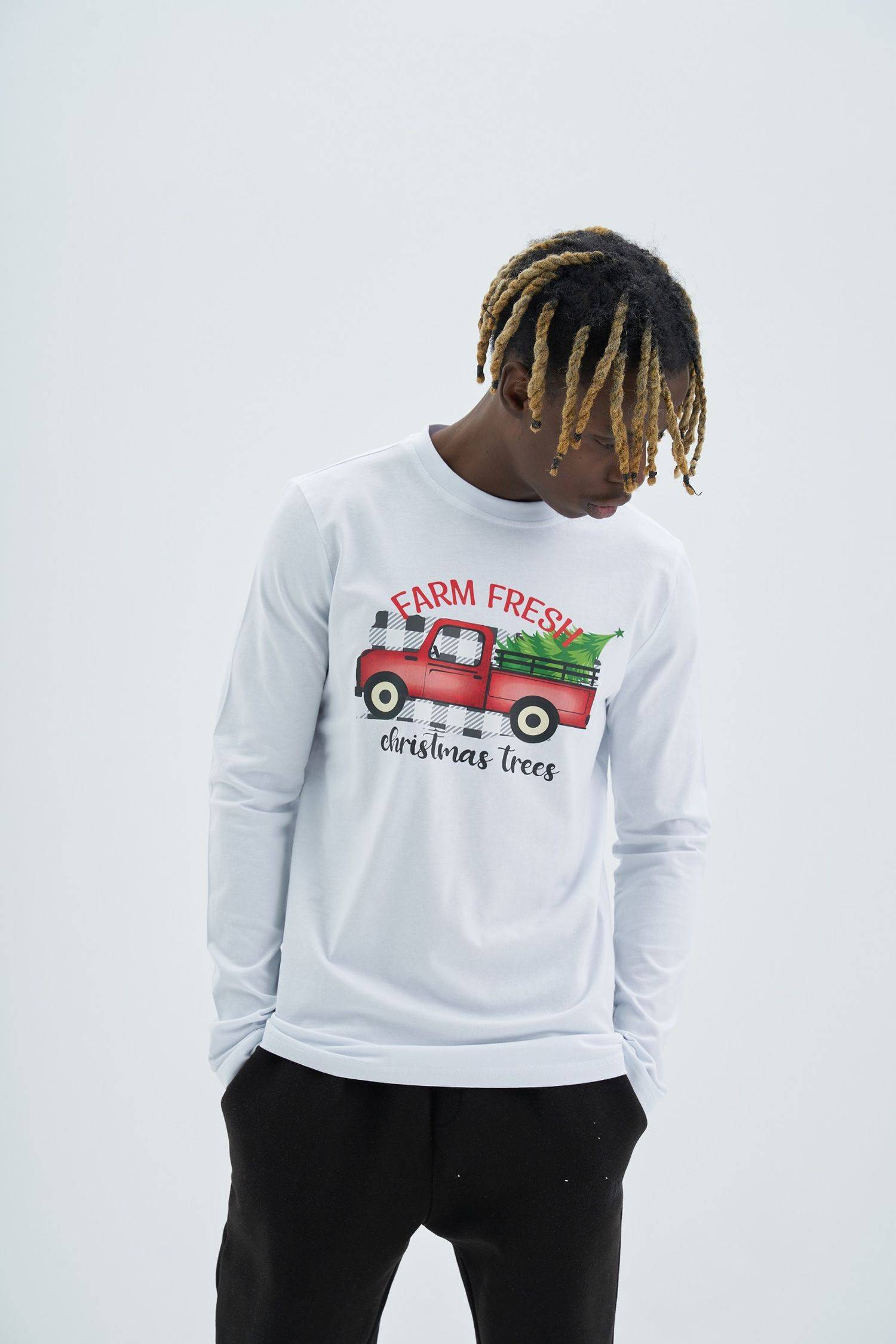 Ossy Homer 100% Cotton Baumwolle Oversize Sweatshirt Sweater Shirt Unisex weiß XL Motiv-1