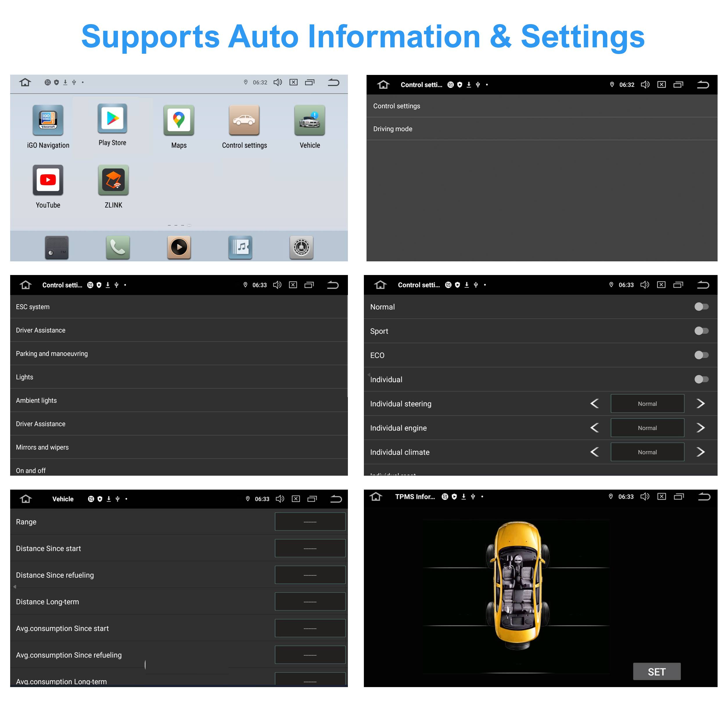 Für VW Golf 7 VII 10" Touchscreen Android Autoradio GPS Navigation CarPlay