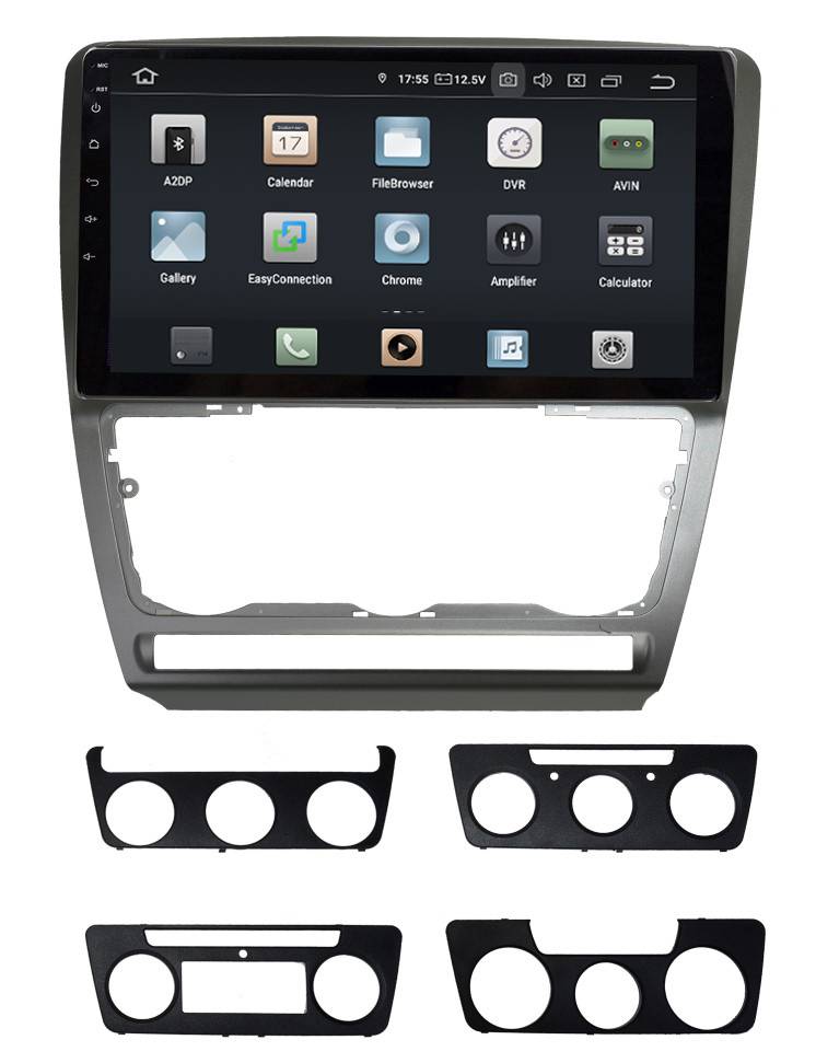 Für Skoda Octavia II 2 1Z 10 "Touch Android Autoradio GPS Navigation CarPlay