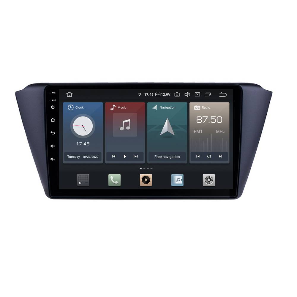 Für Skoda Superb 3T 10"Touchscreen Android Autoradio GPS Navigation CarPlay