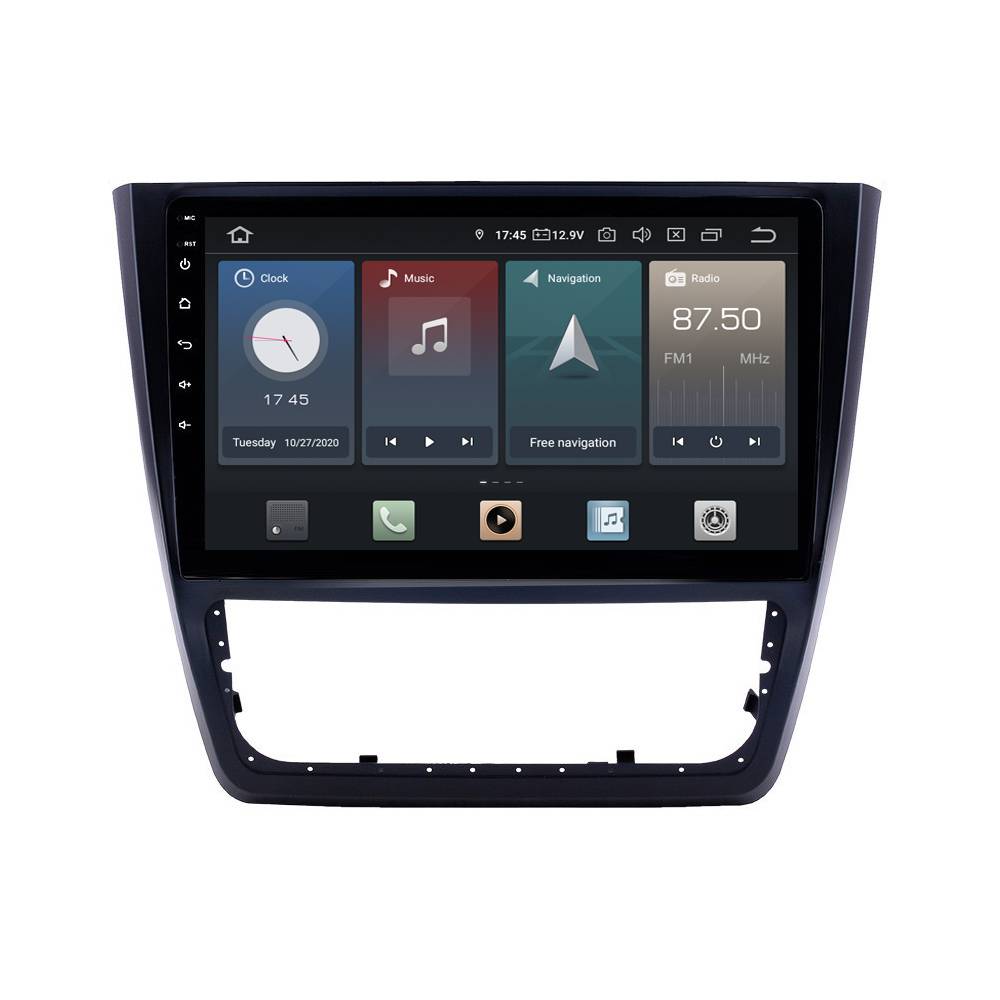 Für Skoda Yeti 10" Touchscreen Android Autoradio GPS Navigation CarPlay