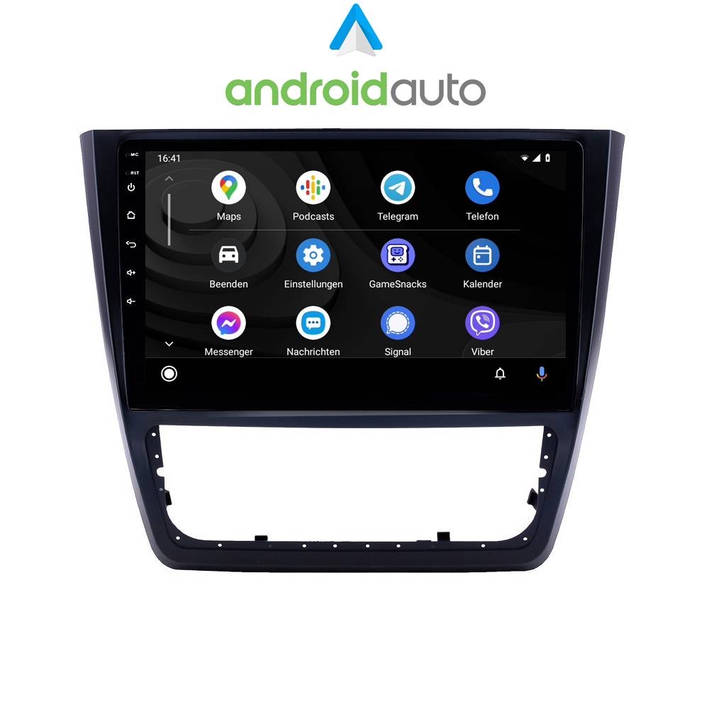 Für Skoda Yeti 10" Touchscreen Android Autoradio GPS Navigation CarPlay