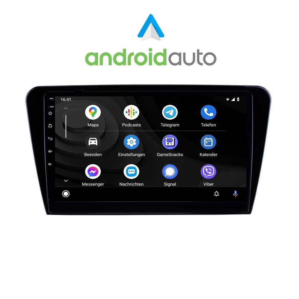 Für Skoda Rapid 13-19 9" Touch Android Autoradio GPS Navigation CarPlay