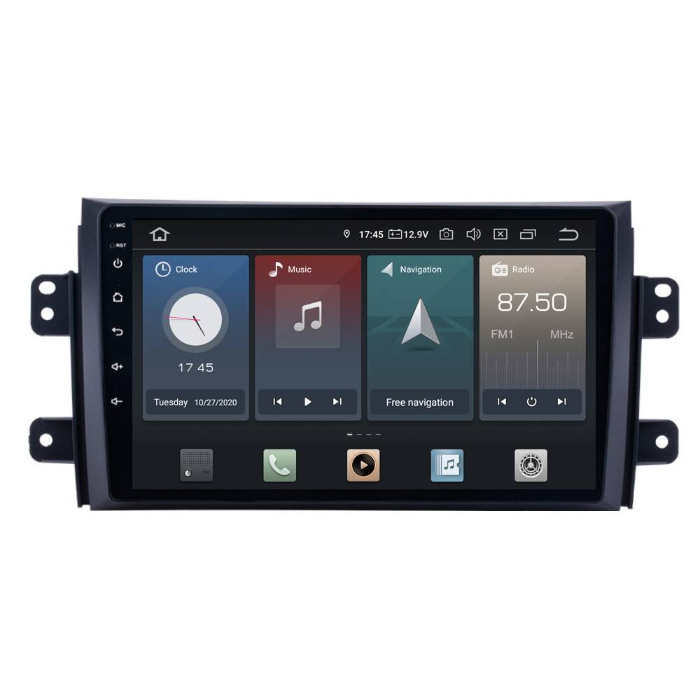 Für Suzuki SX4 Fiat Sedici 9" Touchscreen Android Autoradio GPS Navi CarPlay