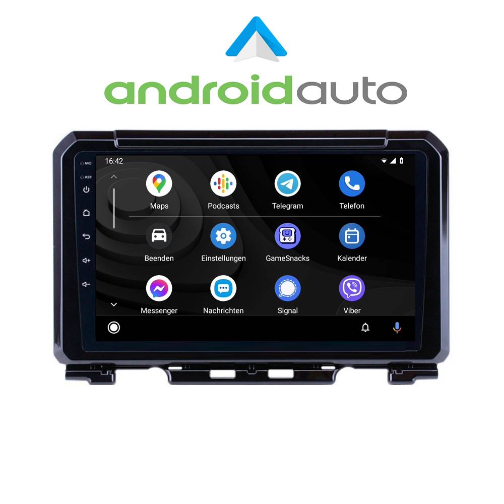 Für Suzuki Jimny 9" Touchscreen Android Autoradio GPS Navi CarPlay AndroidAuto
