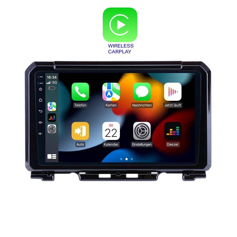 Für Suzuki Jimny 9" Touchscreen Android Autoradio GPS Navi CarPlay AndroidAuto