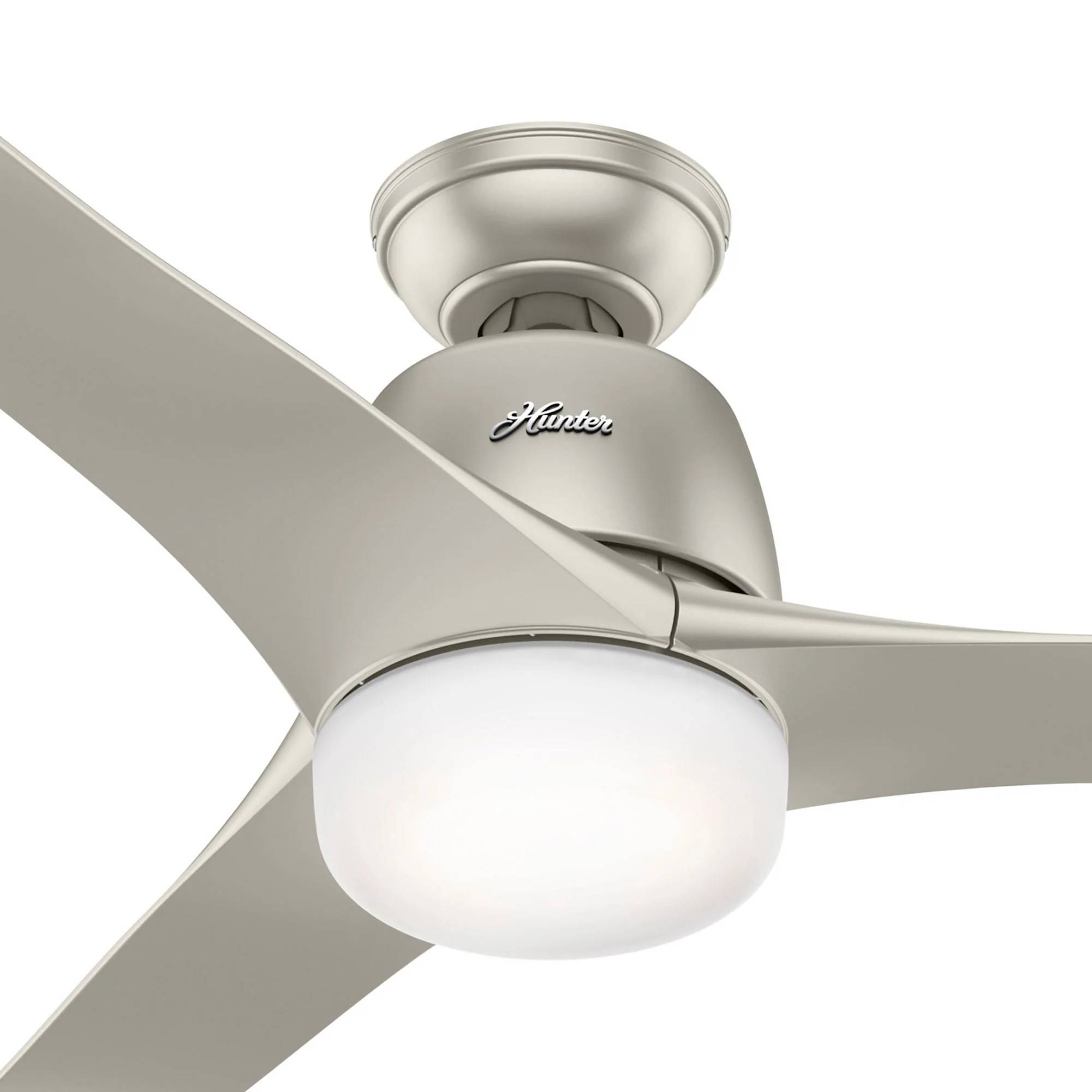 Deckenventilator Harmony Nickel mit Licht & Fernbedienung