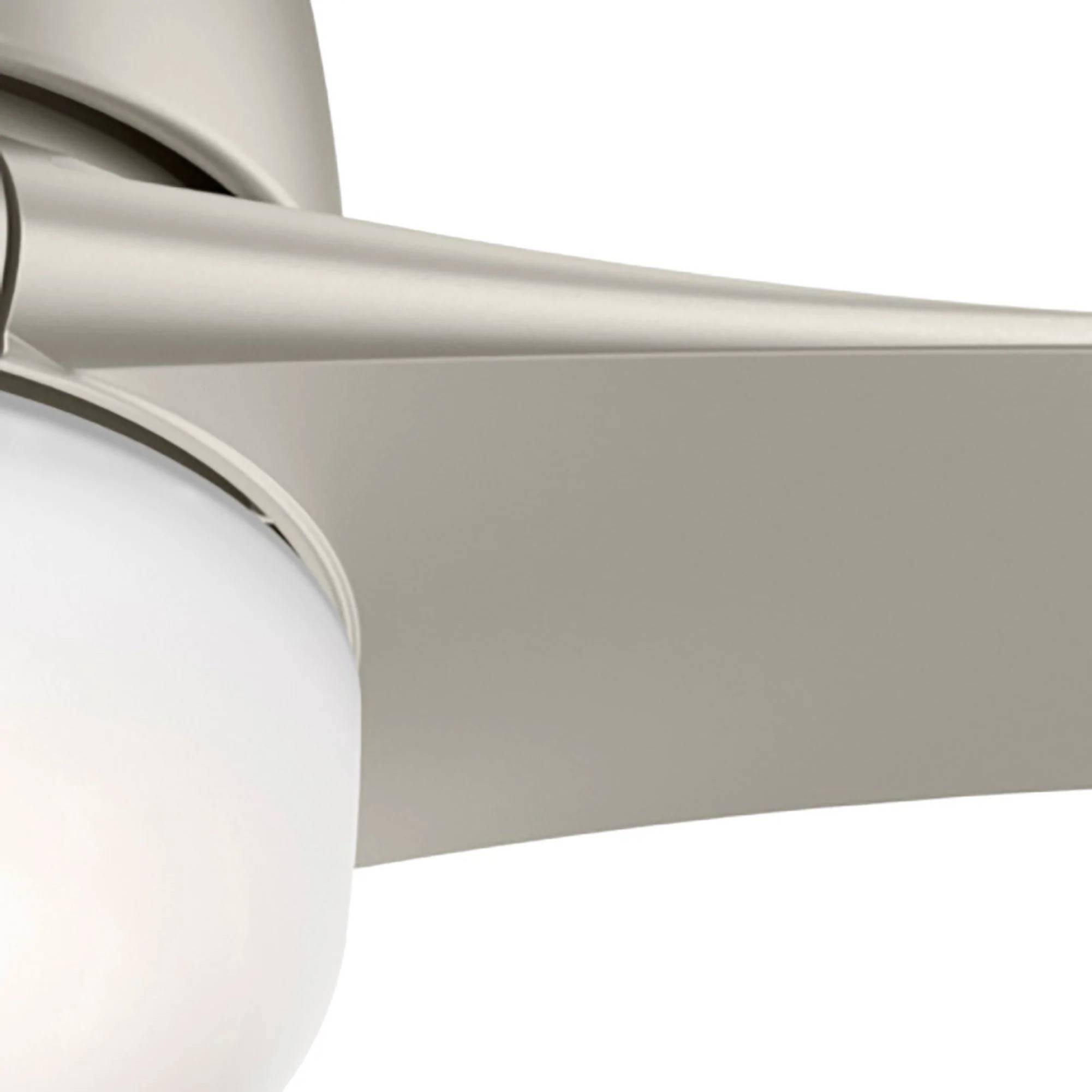 Deckenventilator Harmony Nickel mit Licht & Fernbedienung