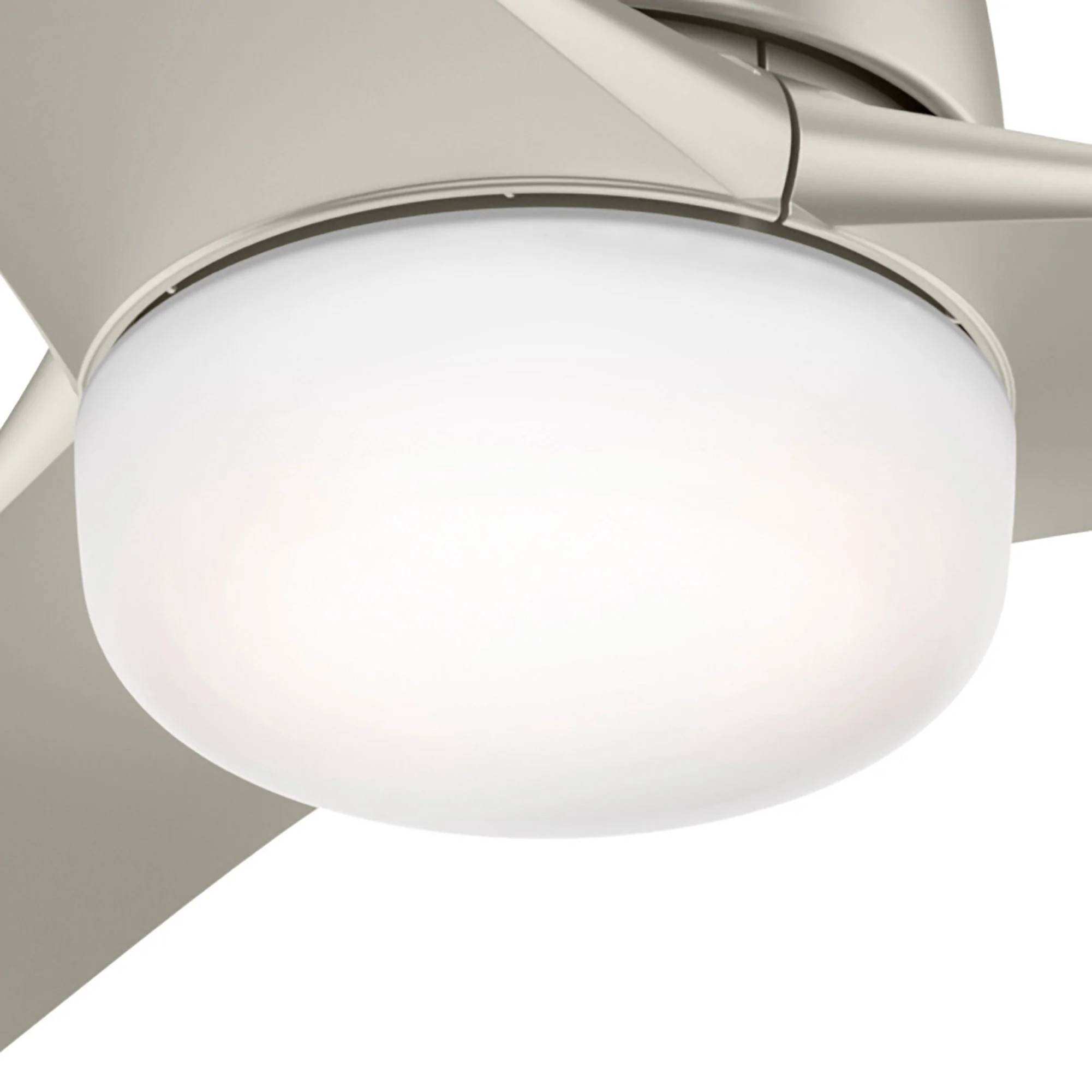 Deckenventilator Harmony Nickel mit Licht & Fernbedienung
