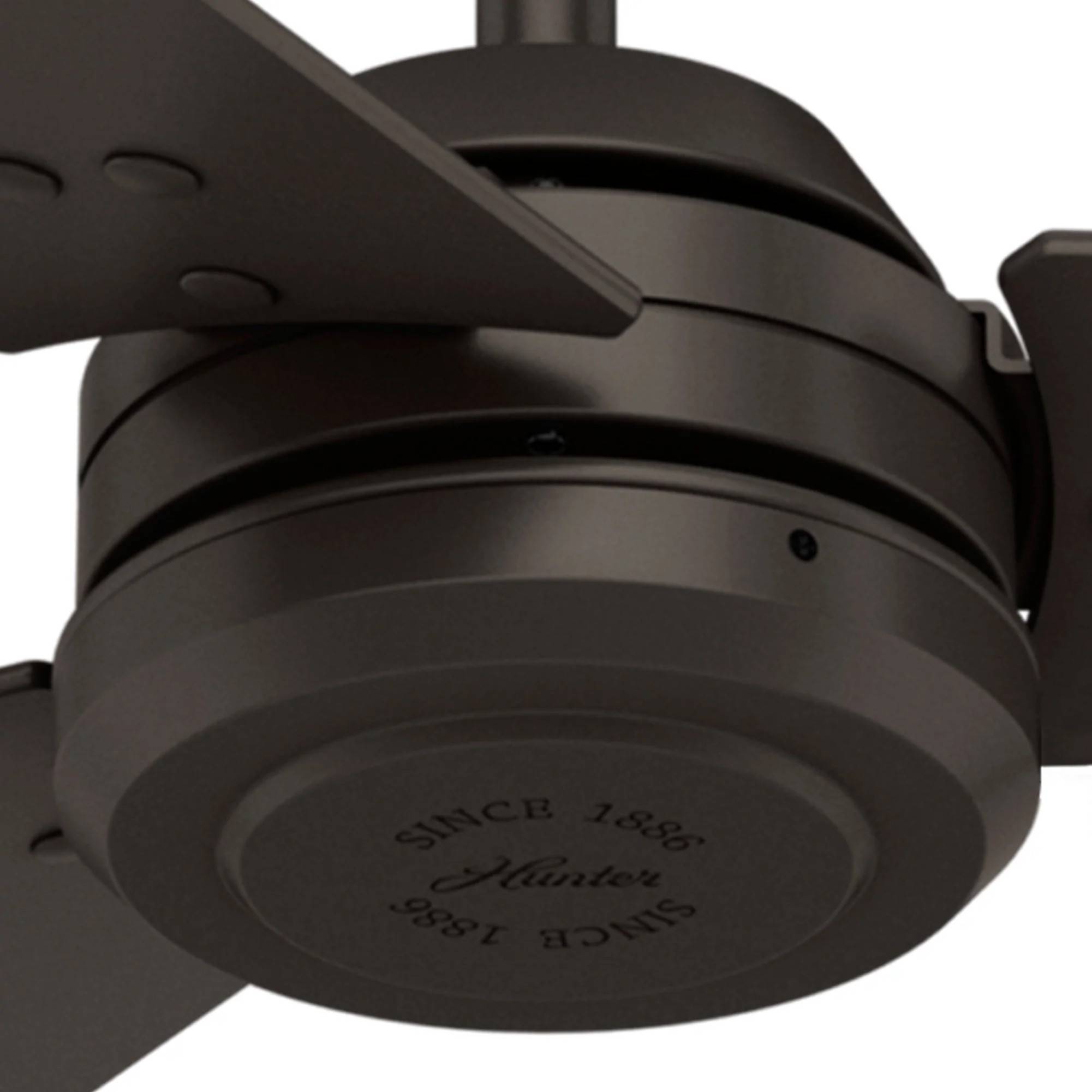 Deckenventilator Protos Bronze 132 cm mit Wandschalter